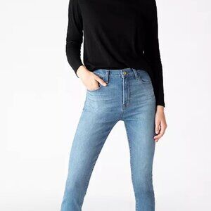 J Brand Leenah Super High Rise Skinny in Spiritual Size 24